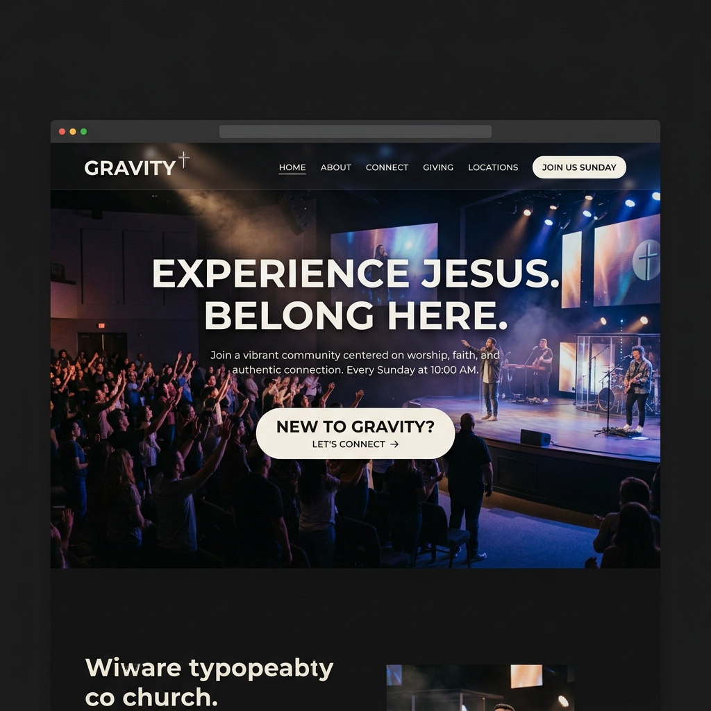 Church Website Example