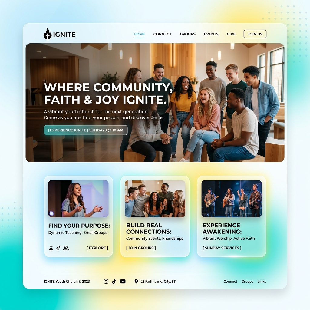 Church Website Example